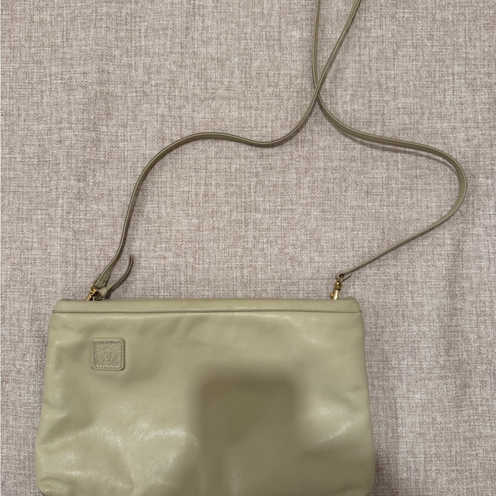 Anne Klein Cream Crossbody Bag